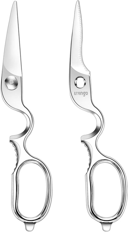 8.5" Kitchen Shears Heavy Duty Forged Stainless Steel Scissors