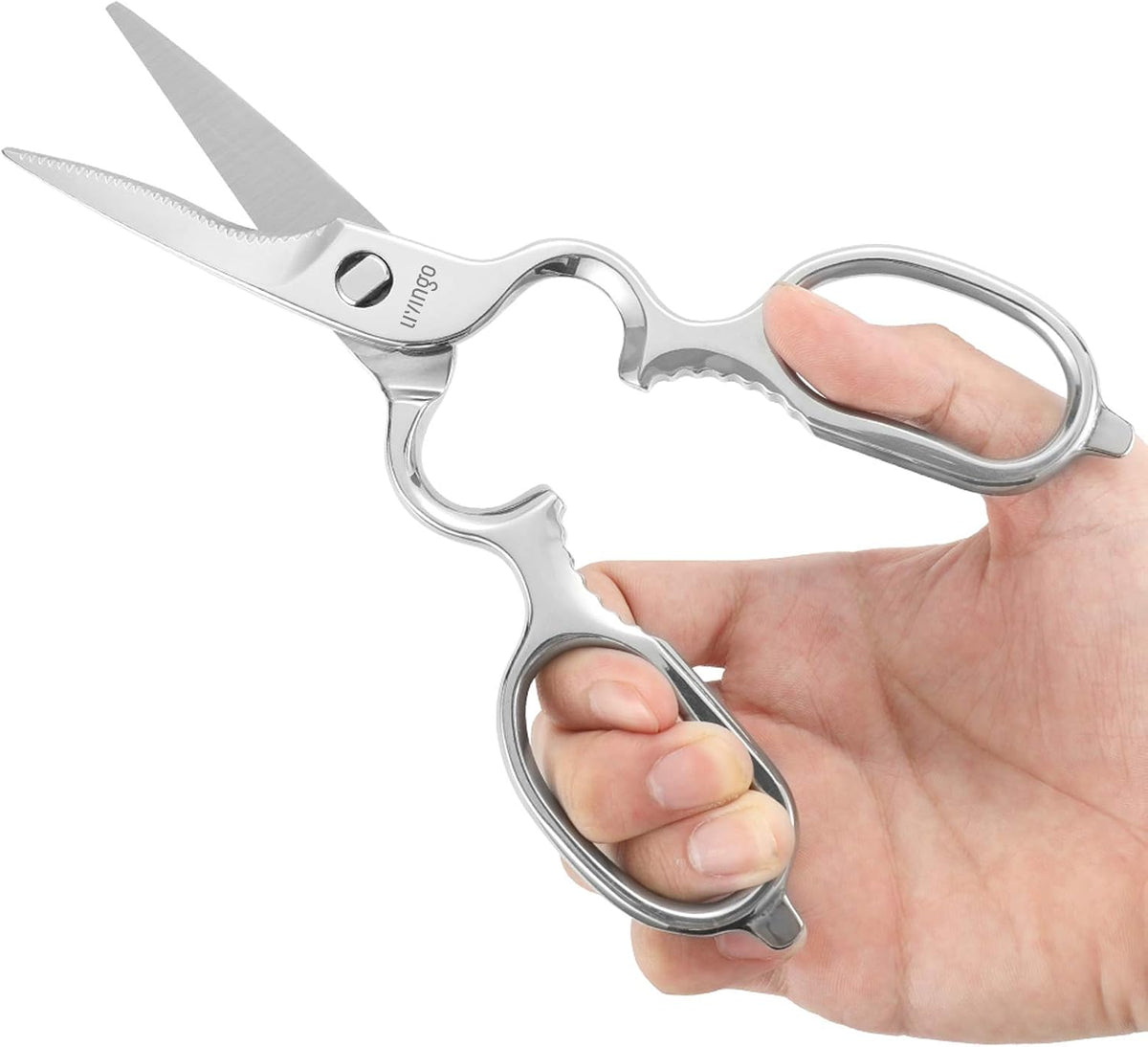 8.5" Kitchen Shears Heavy Duty Forged Stainless Steel Scissors