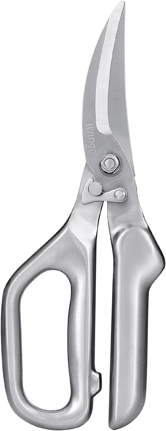 8.5" Kitchen Shears Heavy Duty Forged Stainless Steel Scissors