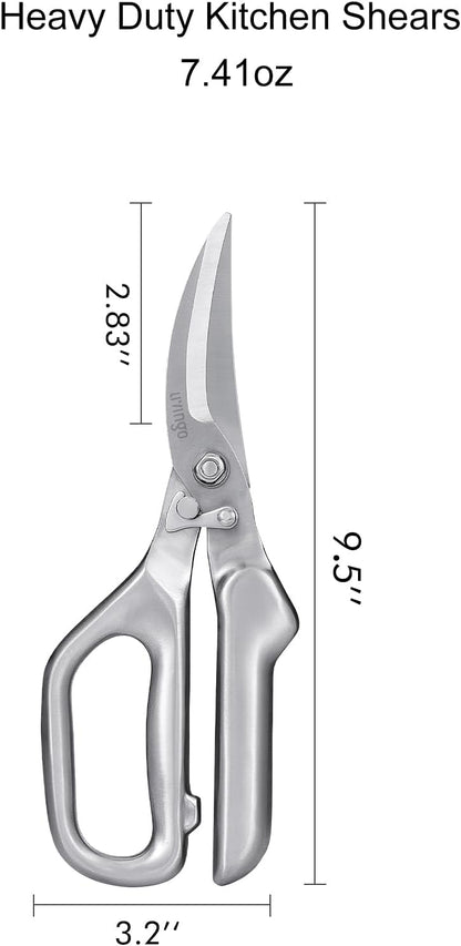 8.5" Kitchen Shears Heavy Duty Forged Stainless Steel Scissors
