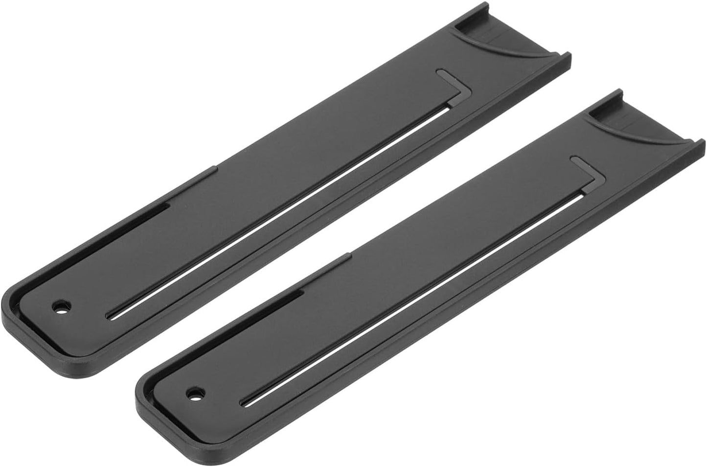 2Pcs PP Universal Knife Cover, Knife Protector Sleeve for 7" Nakiri Knife Guard Cover for Kitchen, Dining Room, Black