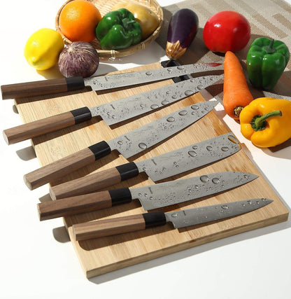 Japanese Chef Knife Damascus ZA18 69 Layer Octagonal Walnut Handle, Gyuto 8.3-inch (210mm)