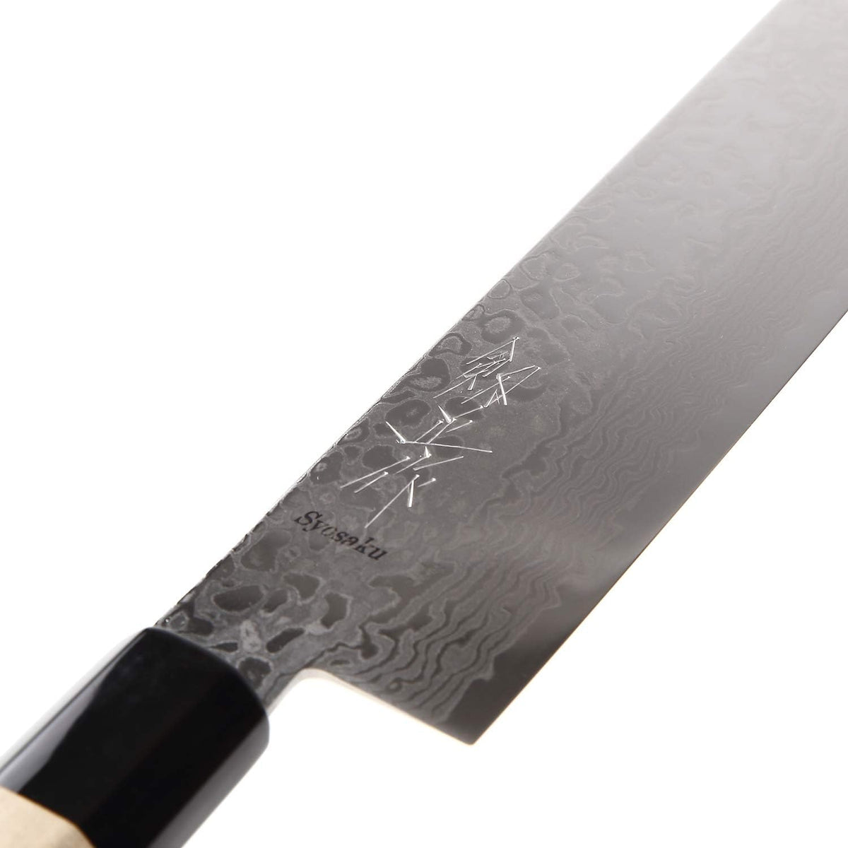 Japanese Chef Knife Damascus ZA18 69 Layer Octagonal Walnut Handle, Gyuto 8.3-inch (210mm)
