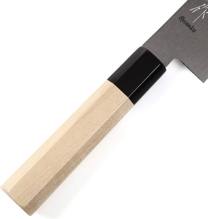 Japanese Chef Knife Damascus ZA18 69 Layer Octagonal Walnut Handle, Gyuto 8.3-inch (210mm)