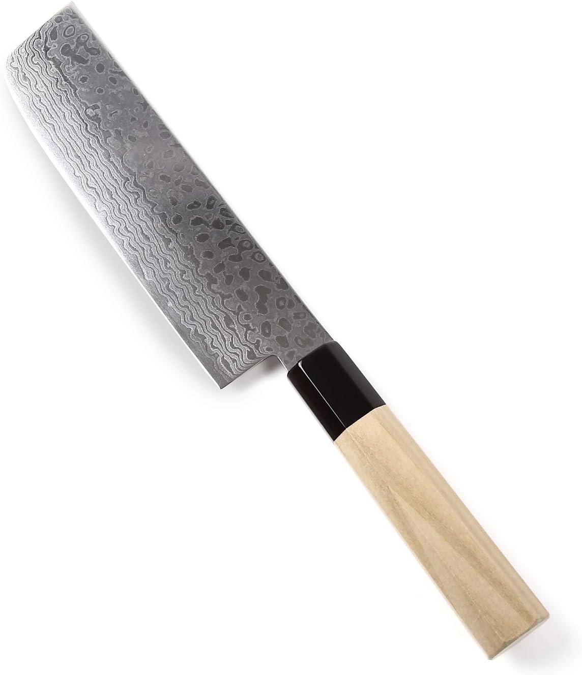 Japanese Chef Knife Damascus ZA18 69 Layer Octagonal Walnut Handle, Gyuto 8.3-inch (210mm)