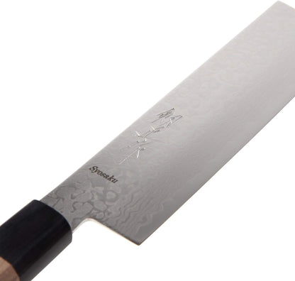 Japanese Chef Knife Damascus ZA18 69 Layer Octagonal Walnut Handle, Gyuto 8.3-inch (210mm)