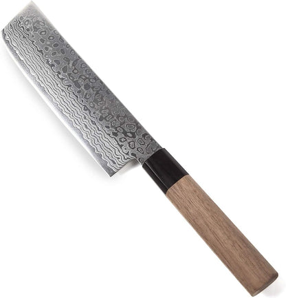 Japanese Chef Knife Damascus ZA18 69 Layer Octagonal Walnut Handle, Gyuto 8.3-inch (210mm)
