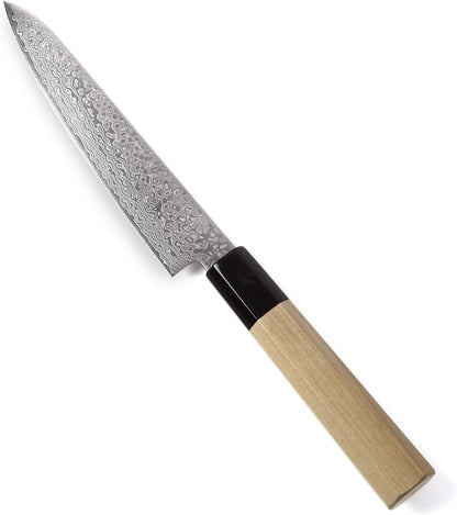 Japanese Chef Knife Damascus ZA18 69 Layer Octagonal Walnut Handle, Gyuto 8.3-inch (210mm)