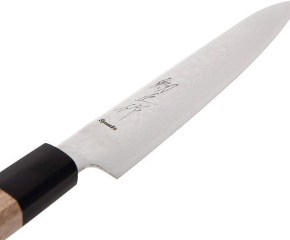Japanese Chef Knife Damascus ZA18 69 Layer Octagonal Walnut Handle, Gyuto 8.3-inch (210mm)
