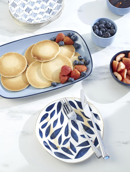 895698 Blue Bay 2-Piece Glass Cutting Board Set