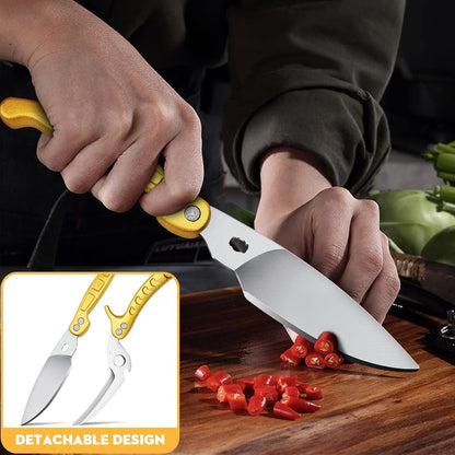 Heavy Duty Poultry Shears, Serrated Spring Loaded Kitchen Shear