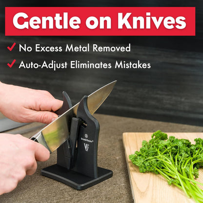 VG2 Classic Knife Sharpener | 3-Action Tungsten Carbide (Nylon)