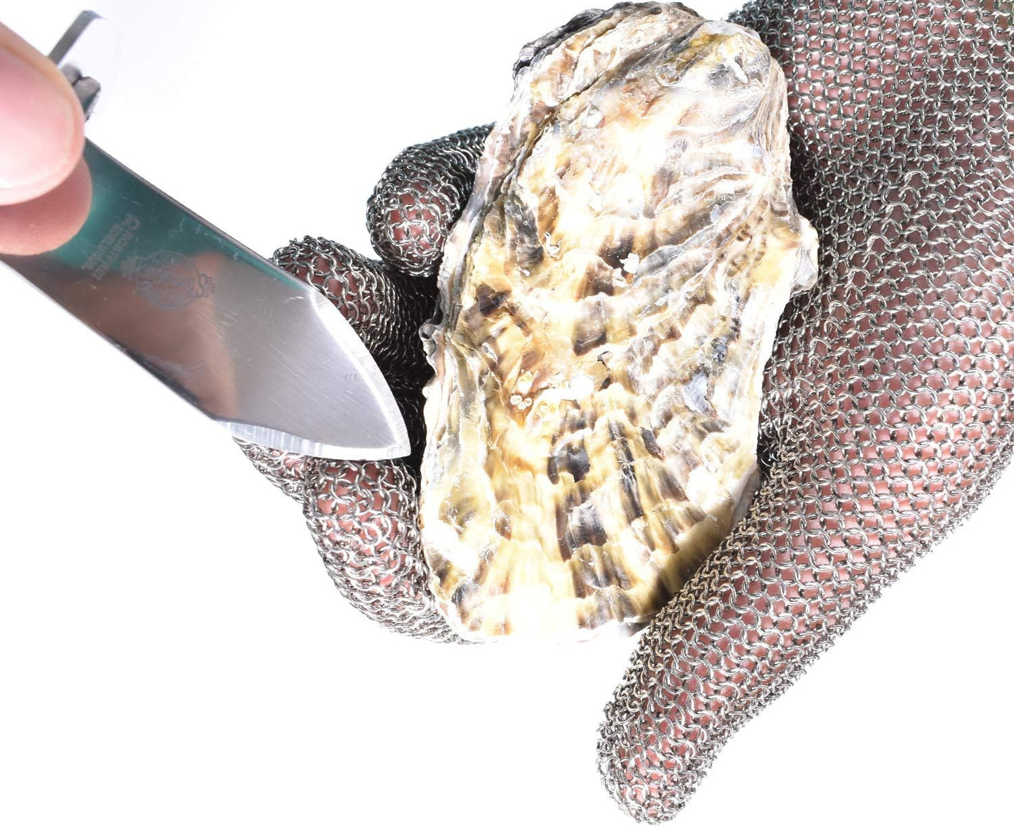 Cut Resistant Chainmail Glove, Food Grade Stainless Steel 316 Hand Protective Glove, PPE Metal Mesh Cutting Glove