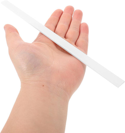 10 Pcs Bread Knife Protector Sleeve, Universal Protective Sheath for Knives Serrated Blades, Safety Guard for Kitchen Drawer Storage Transport, White