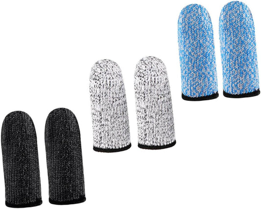 Cut Resistant Finger Protectors for Crafting and Kitchen Use Wear Resistant Sleeves for Safe Cutting