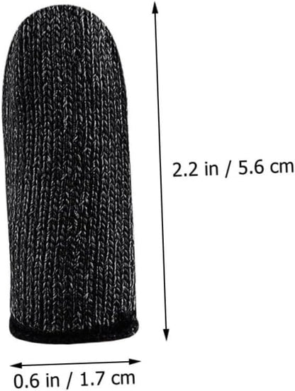 Cut Resistant Finger Protectors for Crafting and Kitchen Use Wear Resistant Sleeves for Safe Cutting