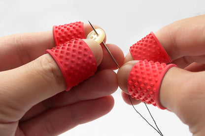 Rubber Finger Tips | Hand Grips | Rubber Tip Finger Protector | Finger Pads (Medium)