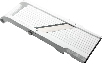Mandoline Jumbo Slicer, Japanese Stainless Steel Blade, Beige
