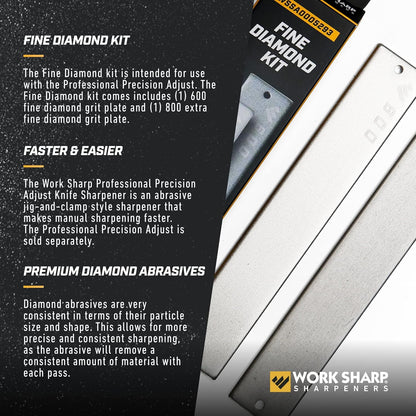 Professional Precision Adjust 600 & 800 grit Fine Diamond Abrasive Kit