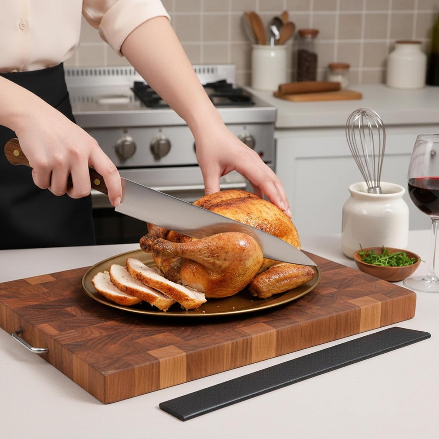 Knife Guard 12.6"x1.5", Universal Knife Covers or Sleeves ABS Knifves Edge Guard Blade Protector Waterproof Abrasion Knifes Sheaths Knifes Covers for Home Kitchen for 12'' Paring Fruit Knives