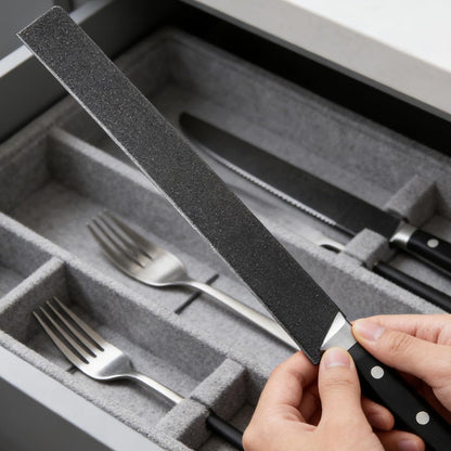 Knife Guard 12.6"x1.5", Universal Knife Covers or Sleeves ABS Knifves Edge Guard Blade Protector Waterproof Abrasion Knifes Sheaths Knifes Covers for Home Kitchen for 12'' Paring Fruit Knives