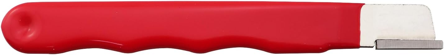 Multifunctional Outdoor Portable Knife Sharpener Garden Tools Red Tungsten Steel Handheld Knife Sharpening and Edge Opening Tool