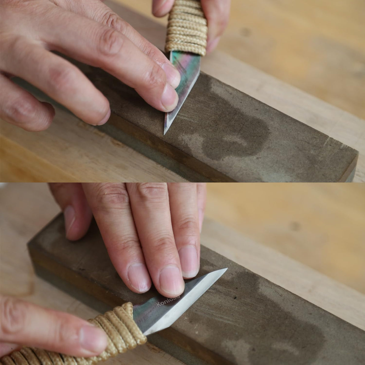 Kiridashi Knife Right Hand for Woodworking, Marking, Scribing, Carving, Whittling, Professional Handmade Kiridashi Knife-Black