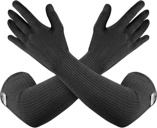 Cut Heat Bite Resistant Arm Sleeves –EN388 Certified Arm Protection Sleeve for Welding, Cooking, Cat & Dog Handling