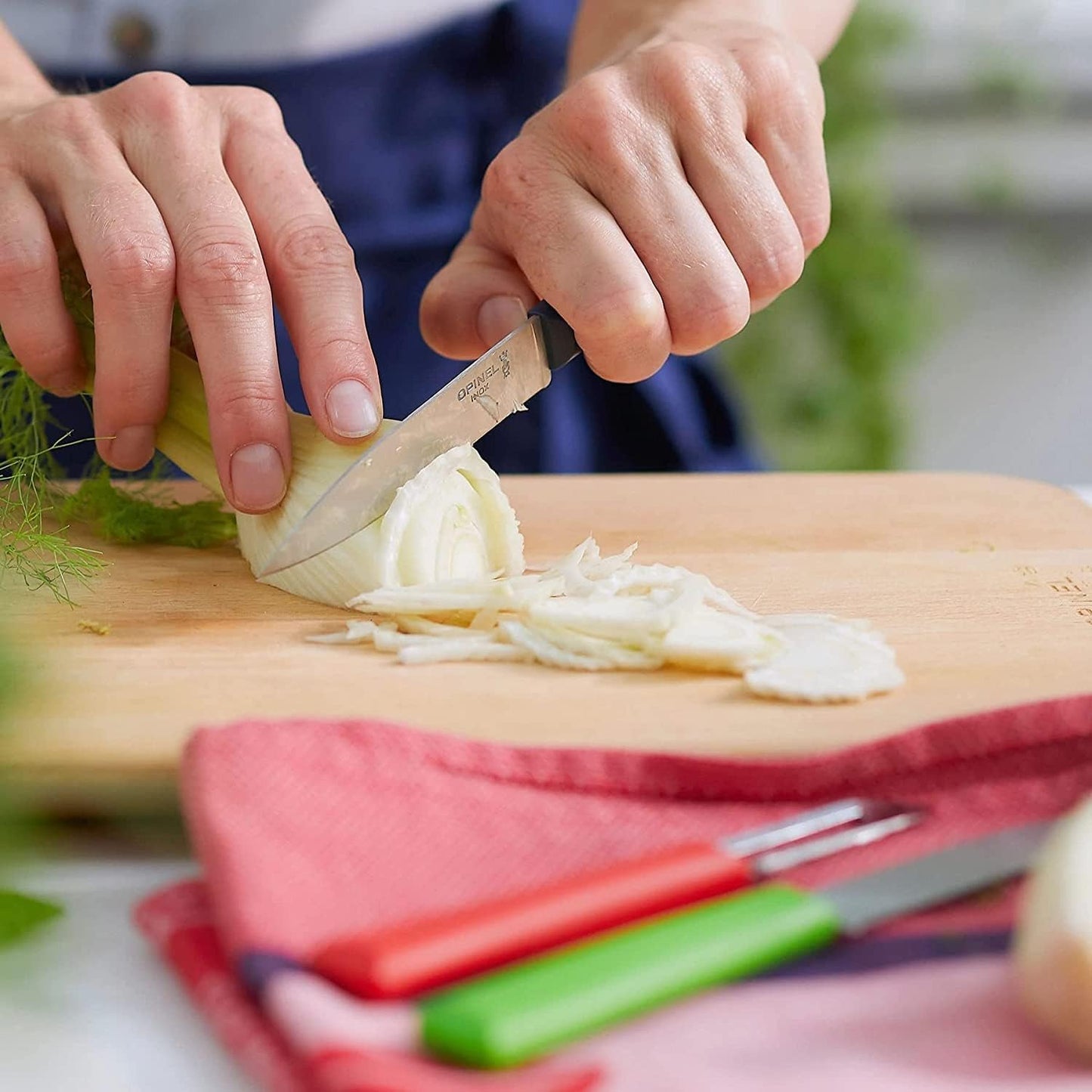 Les Essentials+ Trio Set, Paring, Serrated Paring, Peeler