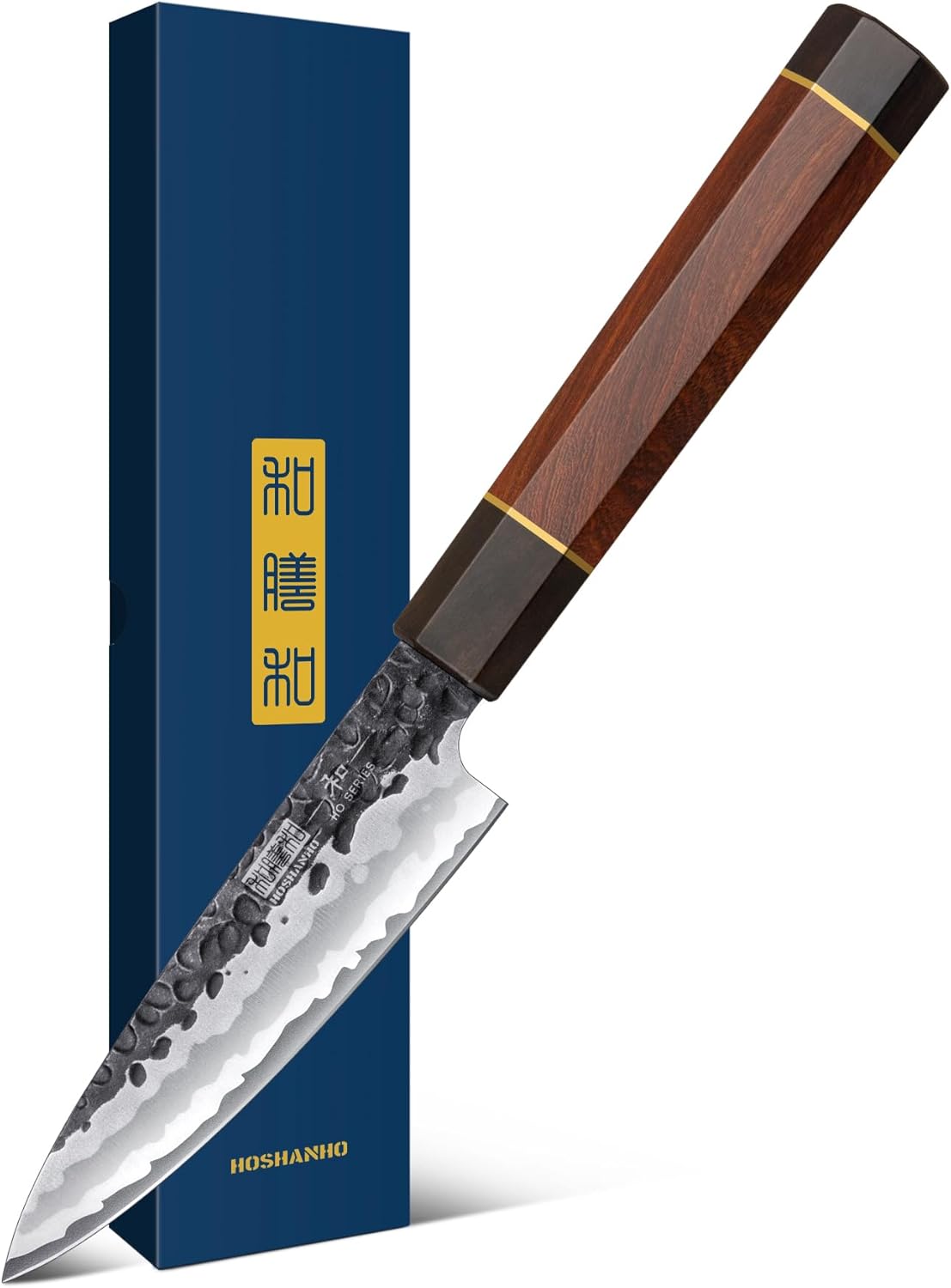 7" Nakiri Knife, Handcrafted Razor Sharp Meat Vegetable Cleaver | High Carbon Steel Asian Chopping Chef Knife, Multipurpose Vegetable Kitchen Knife with Gift Box for Men and Women