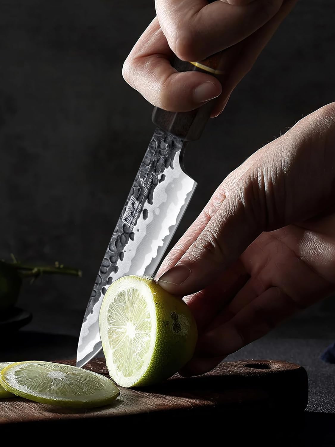 7" Nakiri Knife, Handcrafted Razor Sharp Meat Vegetable Cleaver | High Carbon Steel Asian Chopping Chef Knife, Multipurpose Vegetable Kitchen Knife with Gift Box for Men and Women