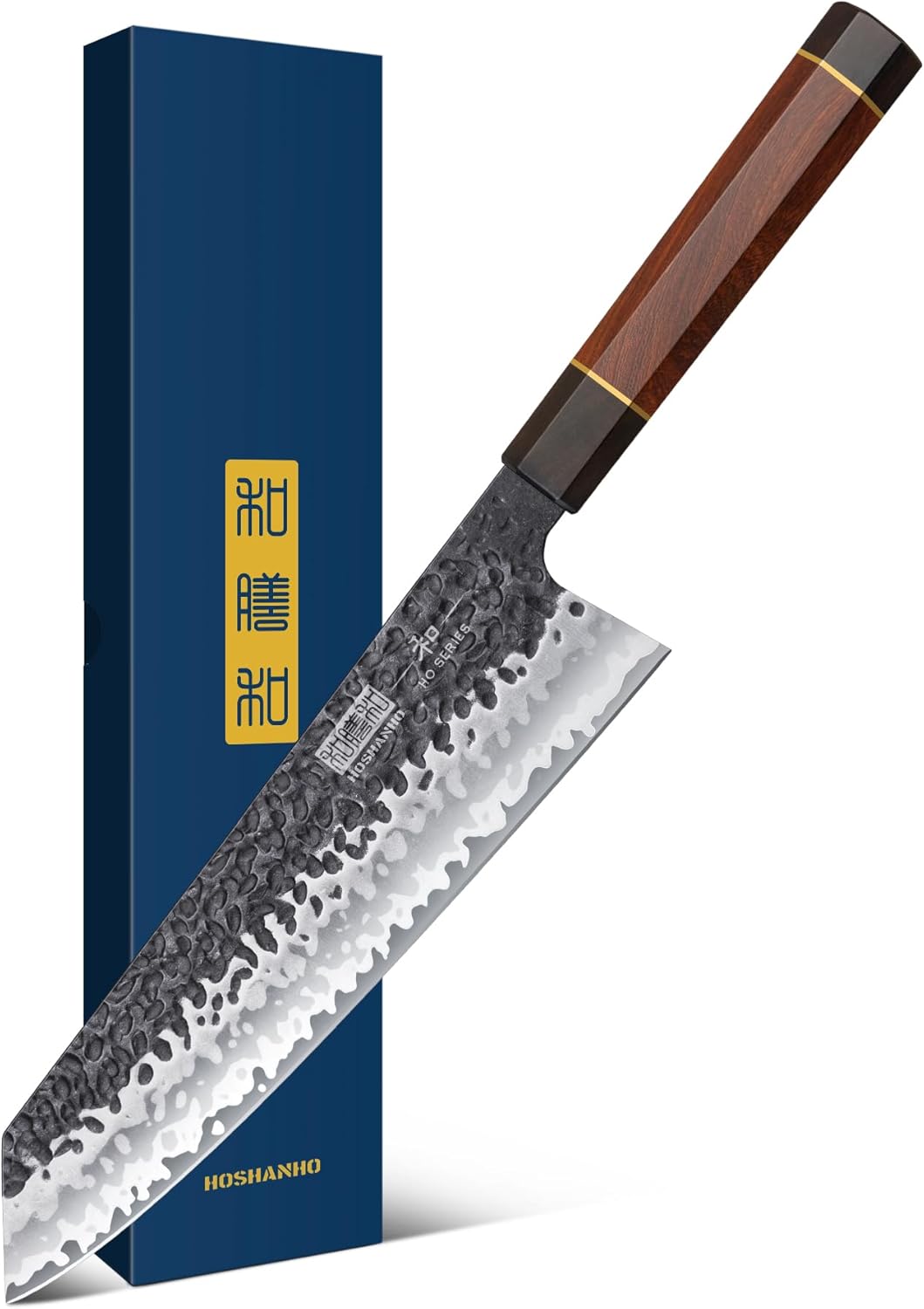 7" Nakiri Knife, Handcrafted Razor Sharp Meat Vegetable Cleaver | High Carbon Steel Asian Chopping Chef Knife, Multipurpose Vegetable Kitchen Knife with Gift Box for Men and Women
