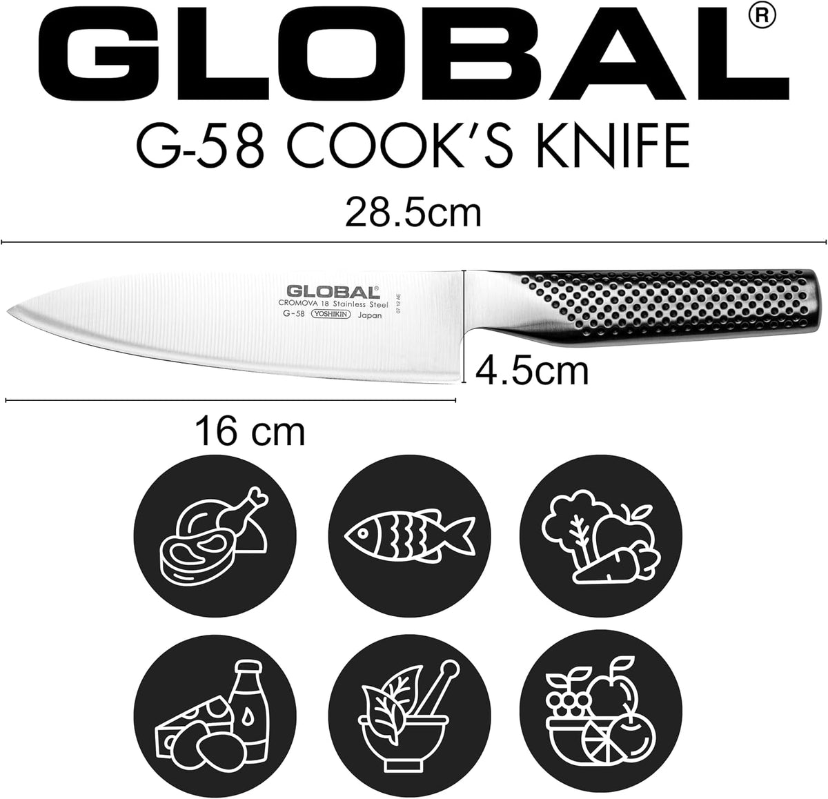 Global 6" Chef's Knife