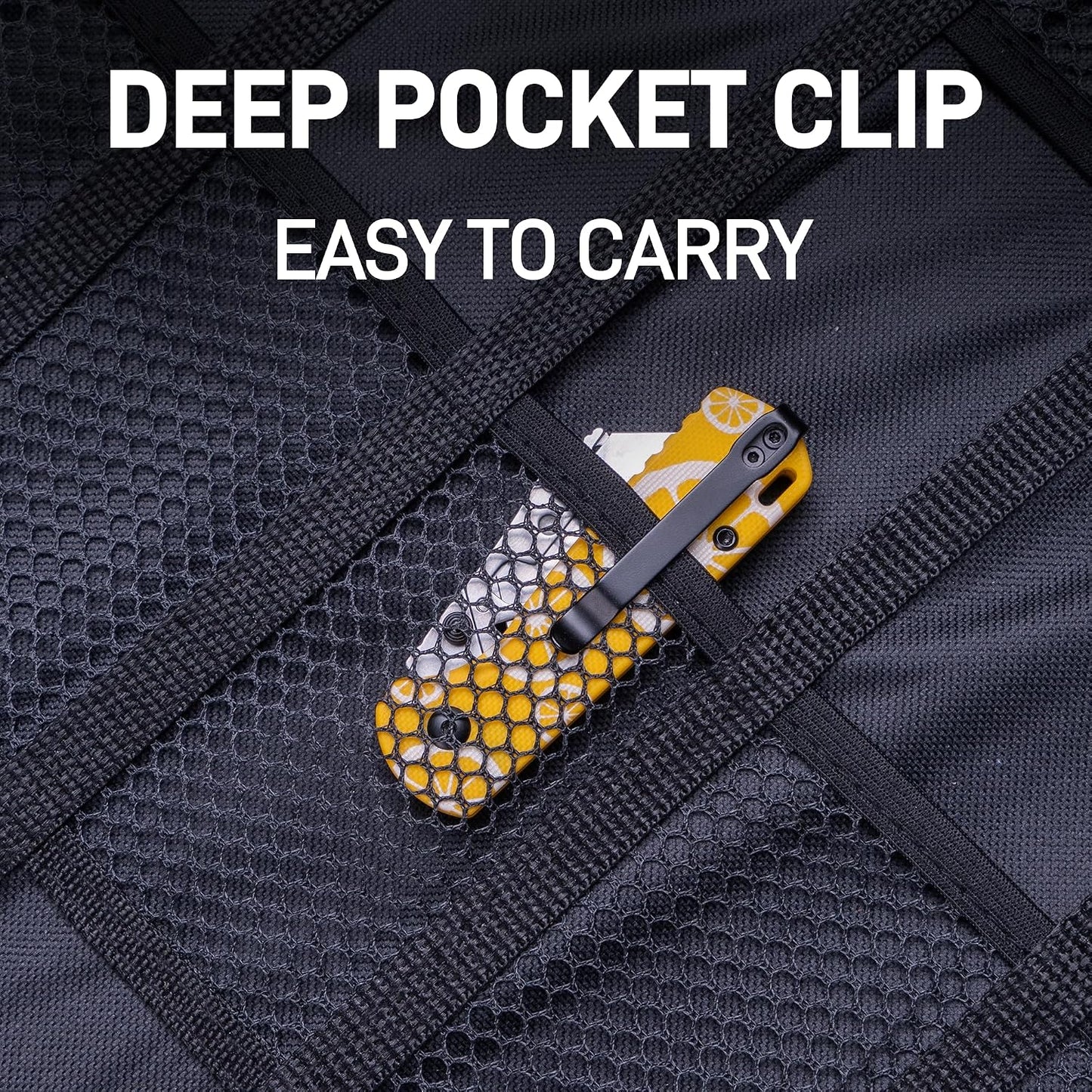 Boxer Folding Utility Knife, Small EDC Knife with G10 Handle, Includes 10PCS Total Blades(J1967 Blue)