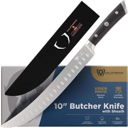 8" Butcher and Brisket Knife - Forged German HC Steel