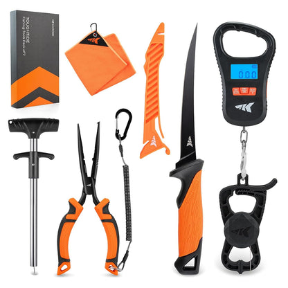 ToughTide Fishing Tool Kit, Fishing Gear and Gifts for Men
