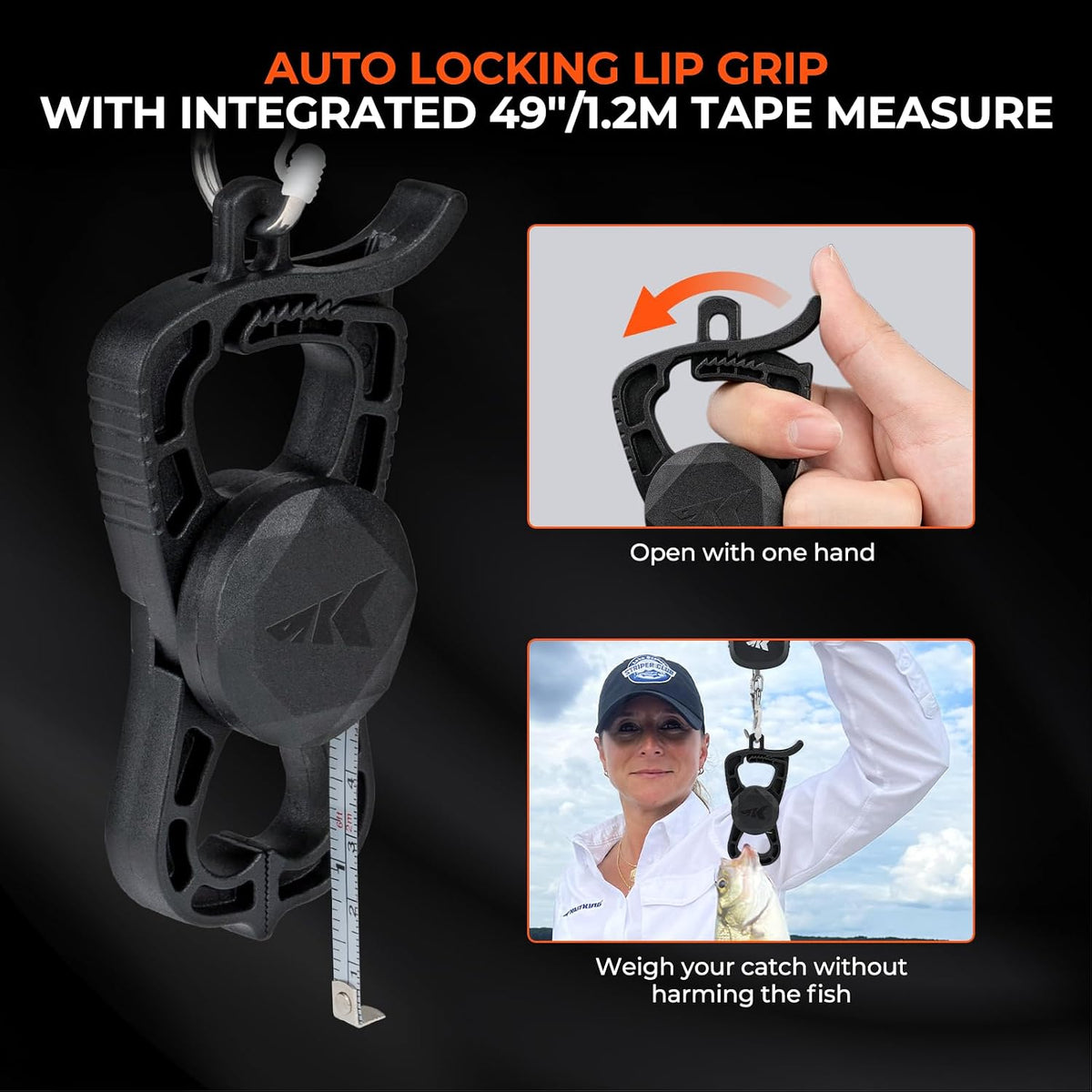 ToughTide Fishing Tool Kit, Fishing Gear and Gifts for Men