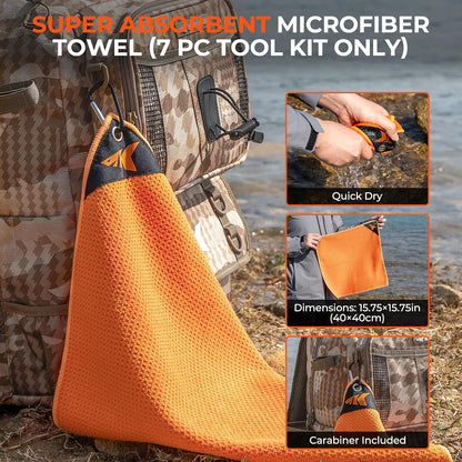 ToughTide Fishing Tool Kit, Fishing Gear and Gifts for Men