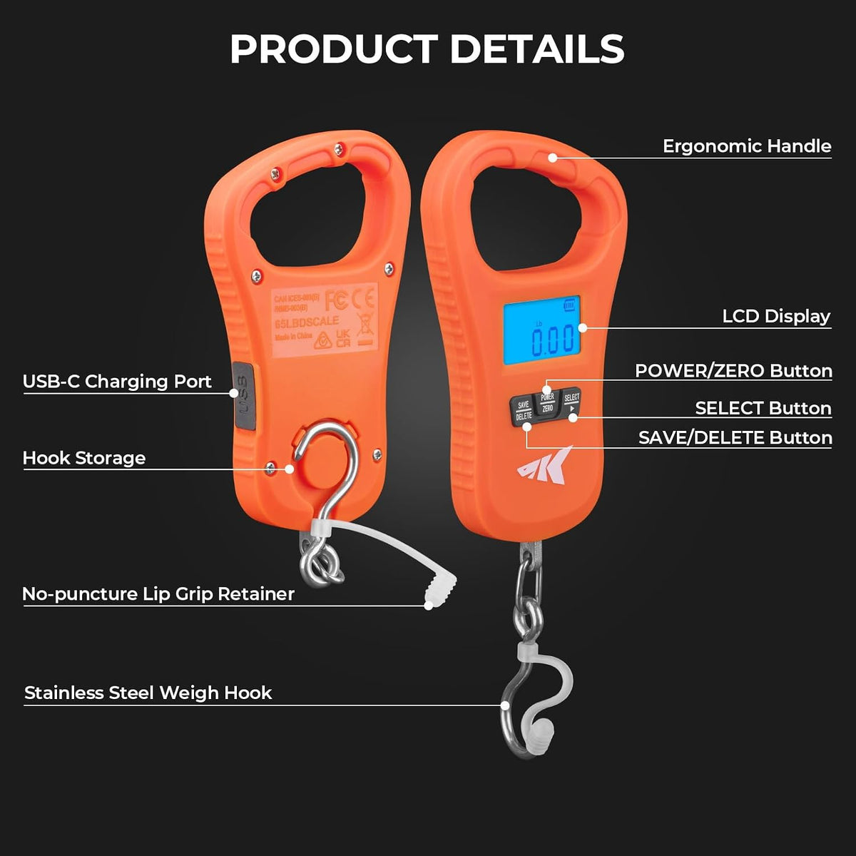 ToughTide Fishing Tool Kit, Fishing Gear and Gifts for Men