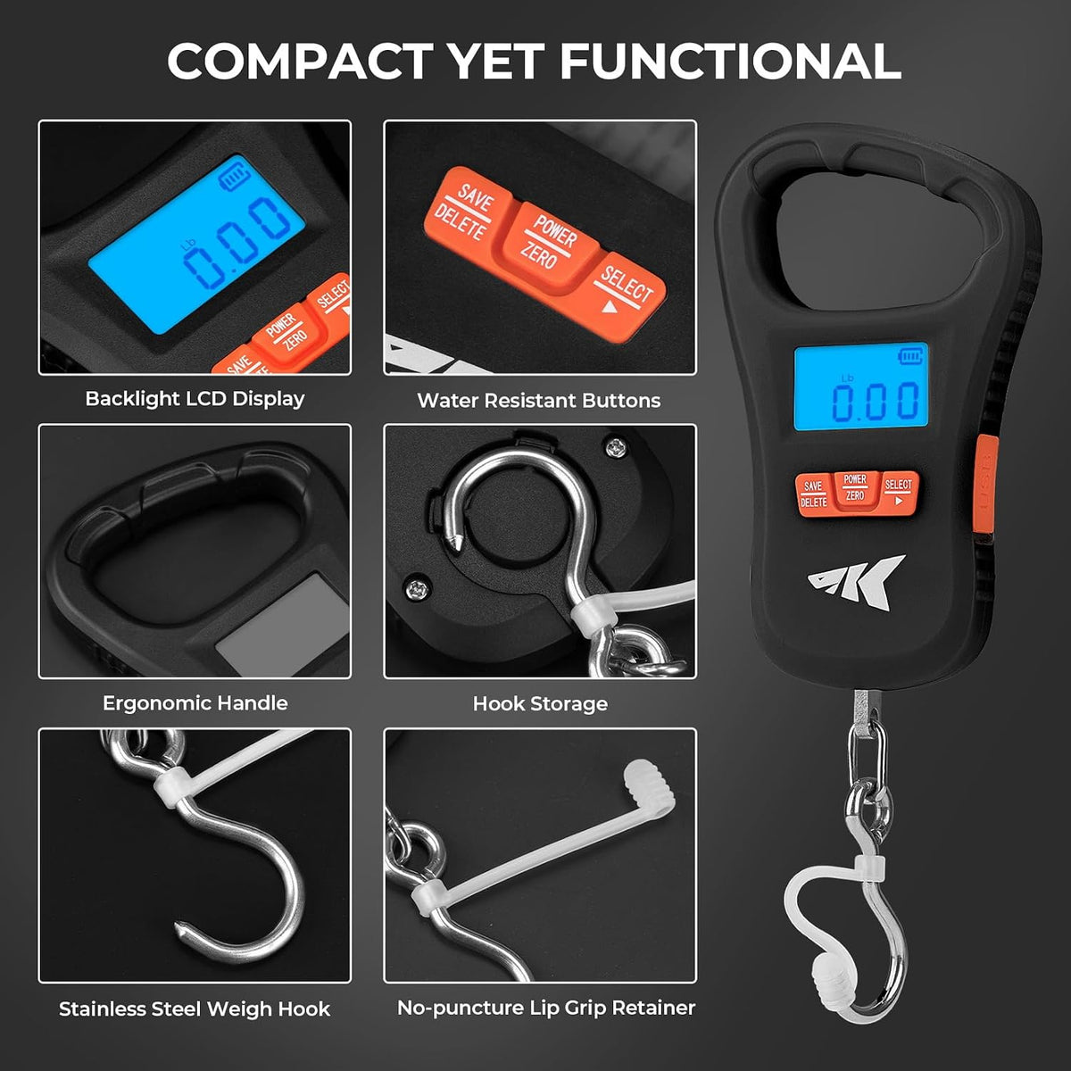 ToughTide Fishing Tool Kit, Fishing Gear and Gifts for Men