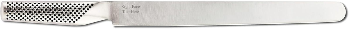 Global 10 1/2 inch Ham/Salmon Flexible Slicer - Lightweight Japanese Stainless Steel, Razor-Sharp Edge, Made in Japan, G-69