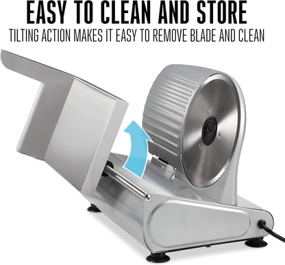 Electric Deli Meat Slicer Machine For Home & Food Slicer