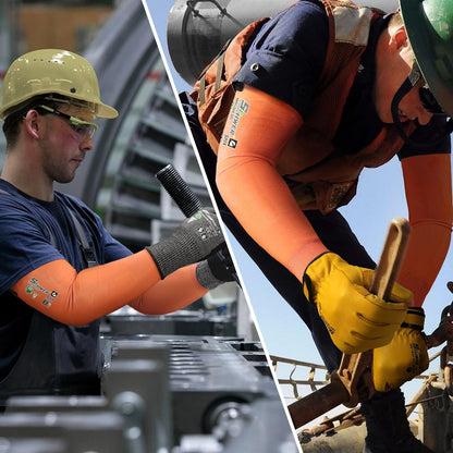 PRO-SKIN ANSI A9 Cut Resistant Arm Sleeves for Men & Women S904-B, Puncture Resistant Arm Protectors for High Risk Work, UPF50+ UV Protection Cooling Gardening Sleeves, Bulk Orders Available