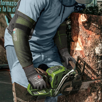 PRO-SKIN ANSI A9 Cut Resistant Arm Sleeves for Men & Women S904-B, Puncture Resistant Arm Protectors for High Risk Work, UPF50+ UV Protection Cooling Gardening Sleeves, Bulk Orders Available