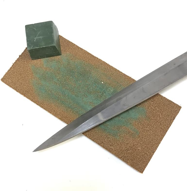 Diamond Sharpening Stone 2 Side Grit and Stropping Leather Strop, 80/180/240/400/600/800/1000/1500/2000/3000 Grit Kitchen Whetstone Honing Stone, Sharpening Dull Knives Grindstone Tool