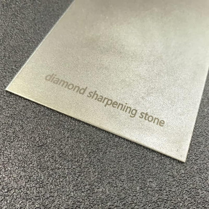 Diamond Sharpening Stone 2 Side Grit and Stropping Leather Strop, 80/180/240/400/600/800/1000/1500/2000/3000 Grit Kitchen Whetstone Honing Stone, Sharpening Dull Knives Grindstone Tool