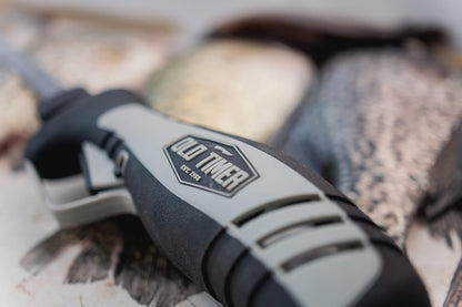 Electric Fillet Knife with Rechargeable Battery, 8" Blade, High Carbon Stainless Steel, For Fishing, Filleting, and Outdoors