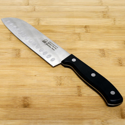 Select Stainless Steel Paring Knife, 4 inch blade 12 inch in length, Black