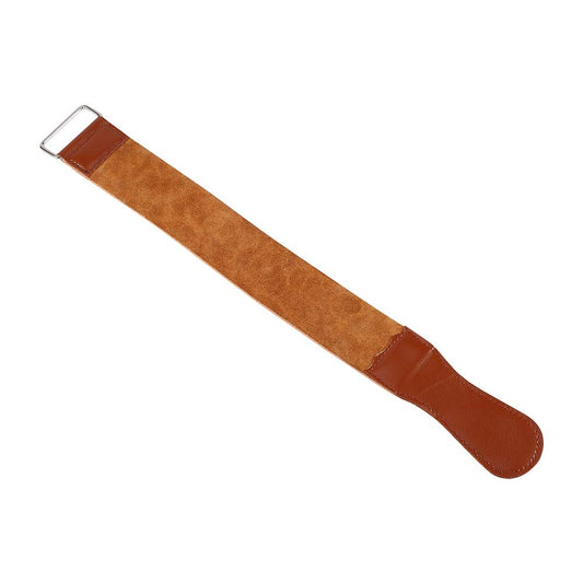18.5 * 2 * 0.2inch Leather Strop for Knife Sharpening, Knife Strop, Stropping Leather, with Swivel Hanging Tab and Leather Handle Straight Cowhide Manual Strap