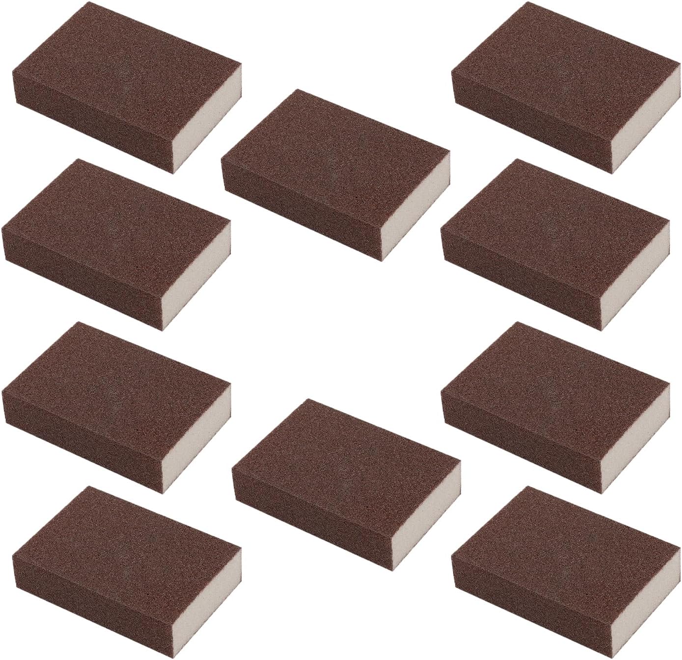 Magic Emery Cleaning Sponge Nano Carborundum Sponge Scrub Pad Pot Scrubber for Removing Rust Cleaning Pots and Pans (5 Pack)
